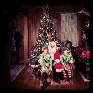 Stranahan House Santa and Elves